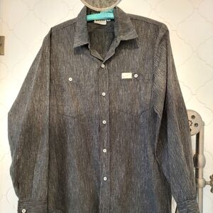 Unisex Guess Button Down Shirt